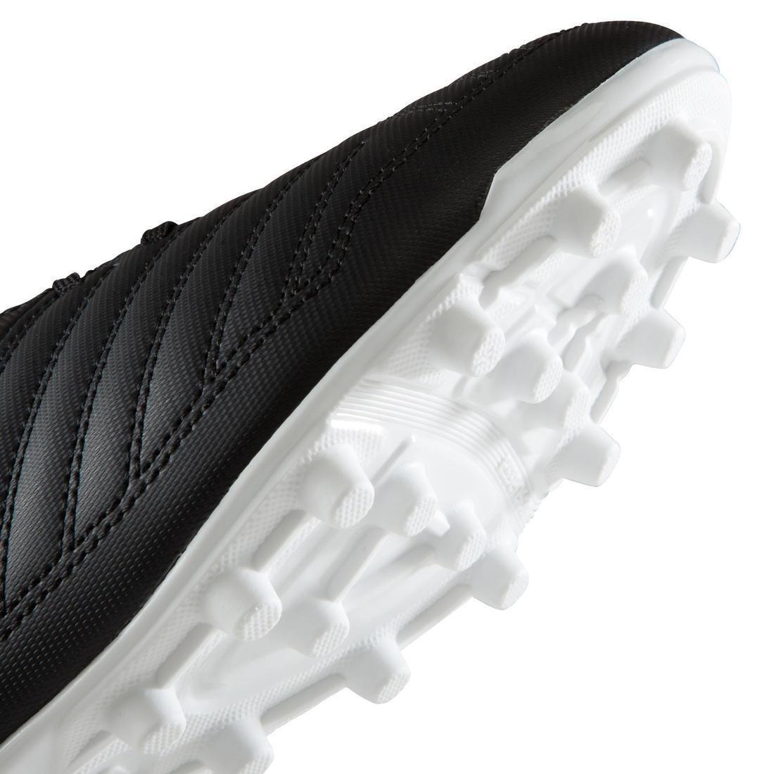 KIPSTA - Adult Dry Pitch Football Boots Agility 100 Ag/Fg, Black