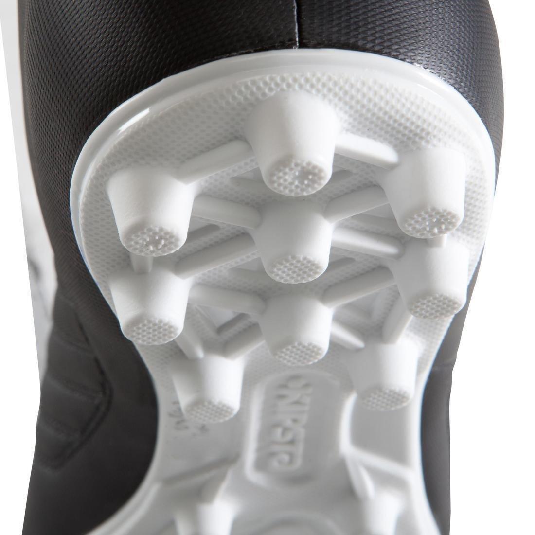 Adult Dry Pitch Football Boots Agility 100 Ag/Fg, Black, No Color, large image number 9