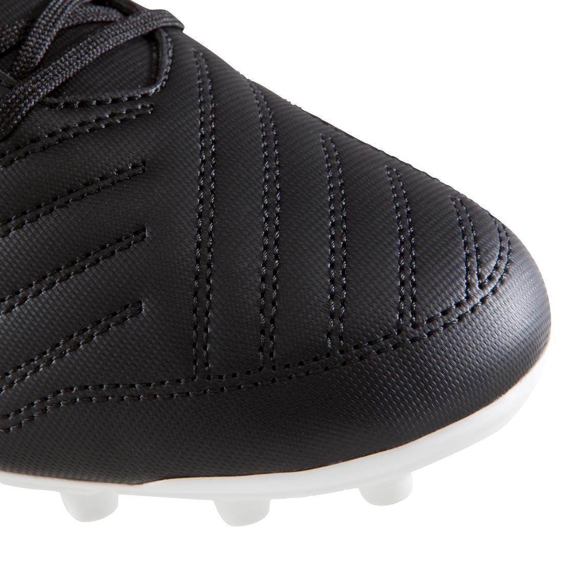 KIPSTA - Adult Dry Pitch Football Boots Agility 100 Ag/Fg, Black