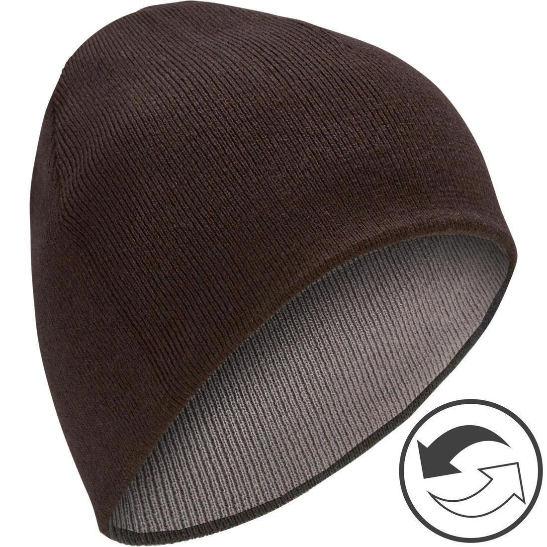 Adult Skiing Reverse Hat, Black, No Color, large image number 2