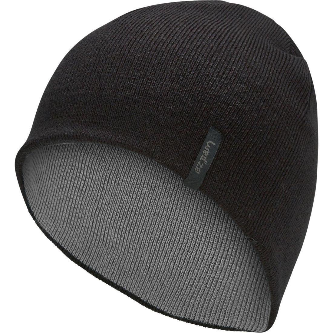 WEDZE - Adult Skiing Reverse Hat, Black