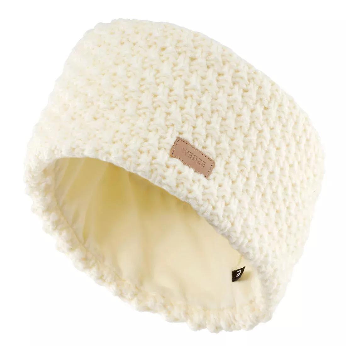 WEDZE - Adult Adult Ski Headband Timeless-White