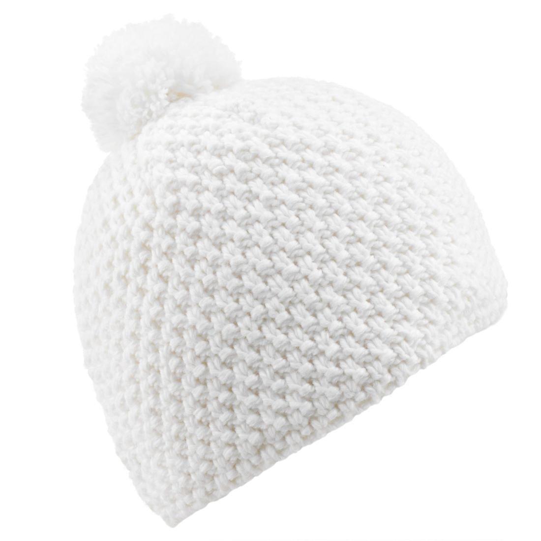 Adult Timeless Skiing Hat Plum-White, No Color, large image number 4