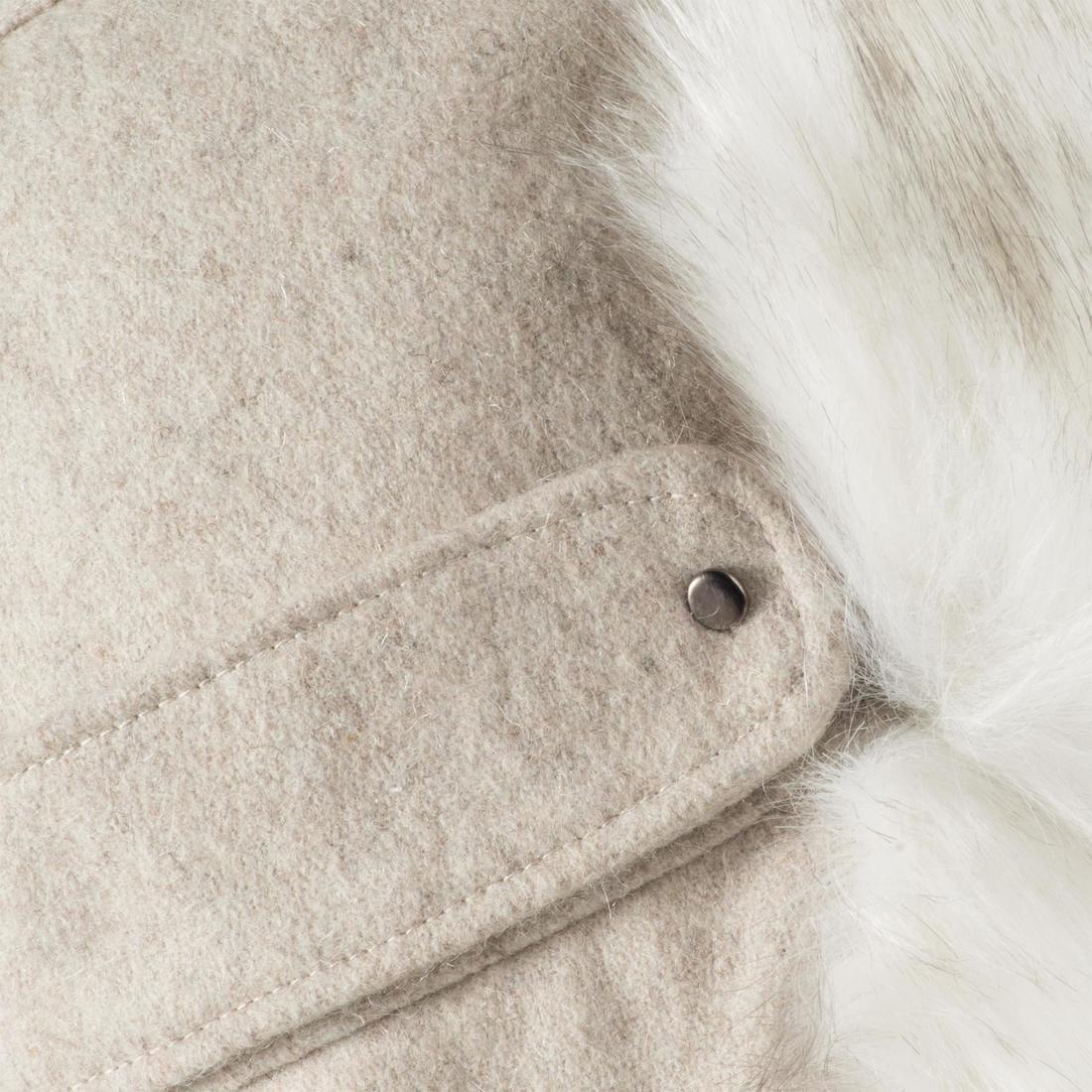 Adult Adult Noof Ski Ushanka, Ivory, Linen, No Color, large image number 5