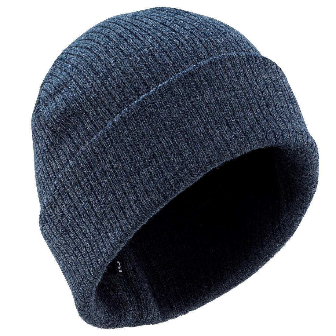 WEDZE - Adult Fisherman Ski Hat, Navy