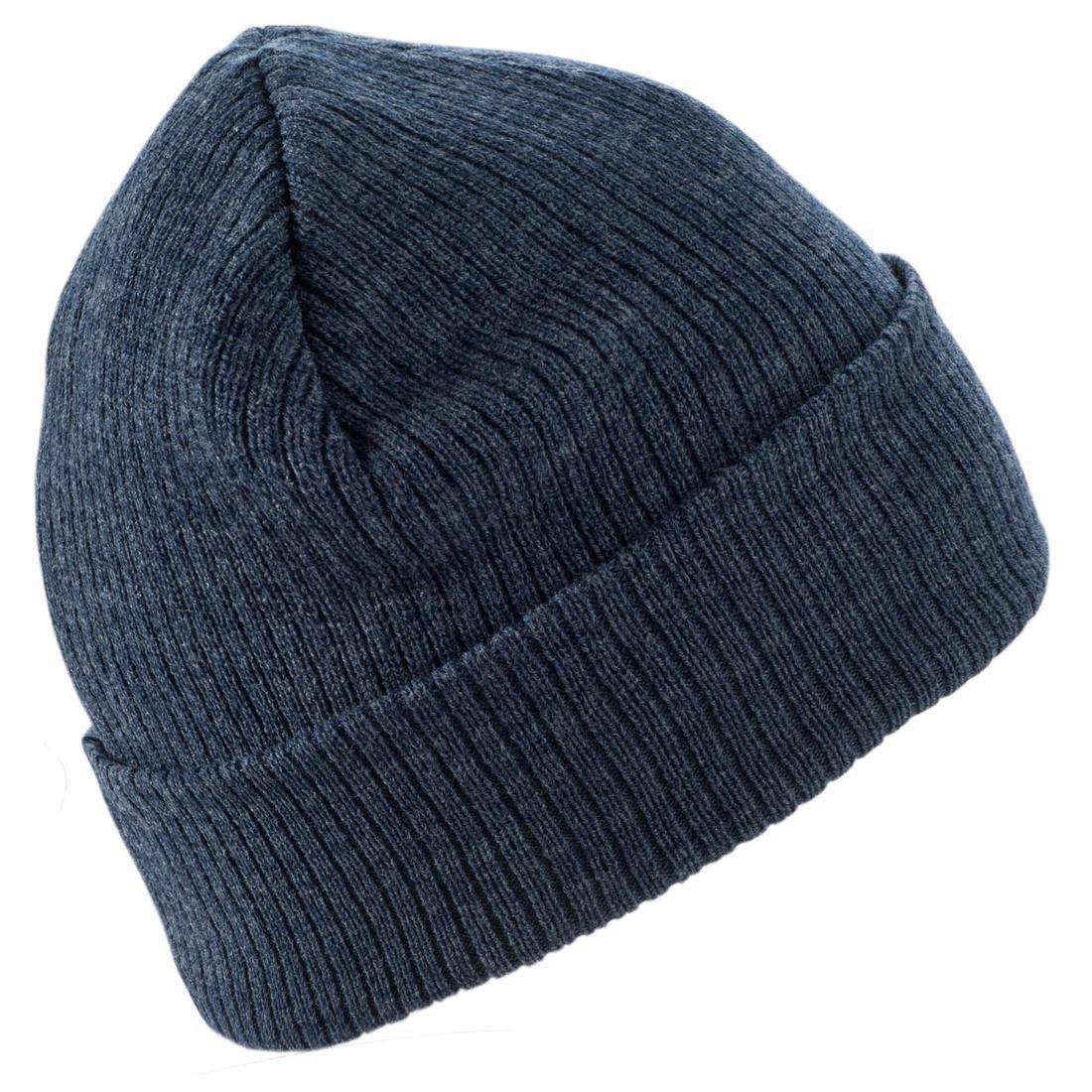 WEDZE - Adult Fisherman Ski Hat, Navy