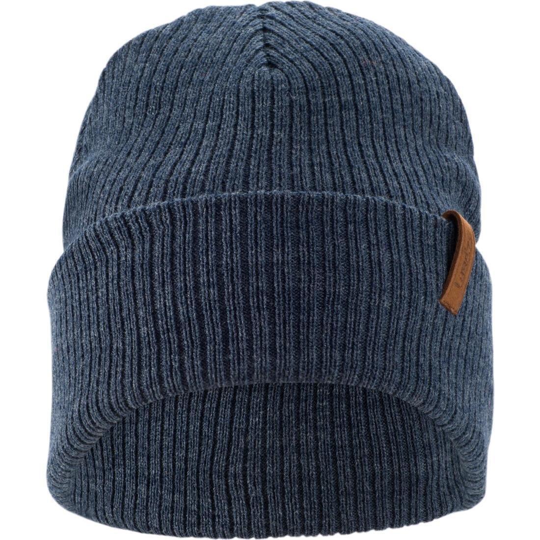 WEDZE - Adult Fisherman Ski Hat, Navy