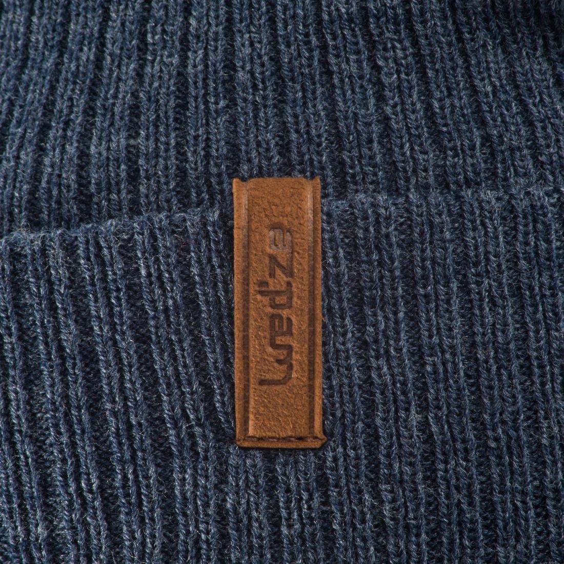 Adult Fisherman Ski Hat, Navy, No Color, large image number 5