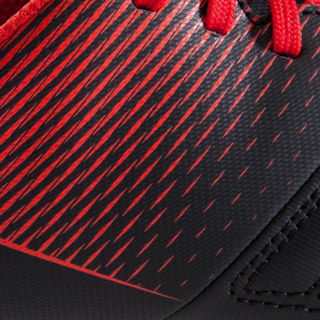 Agility 100FG Kids' Dry Pitch Football Boots, Black/White, No Color, large image number 12