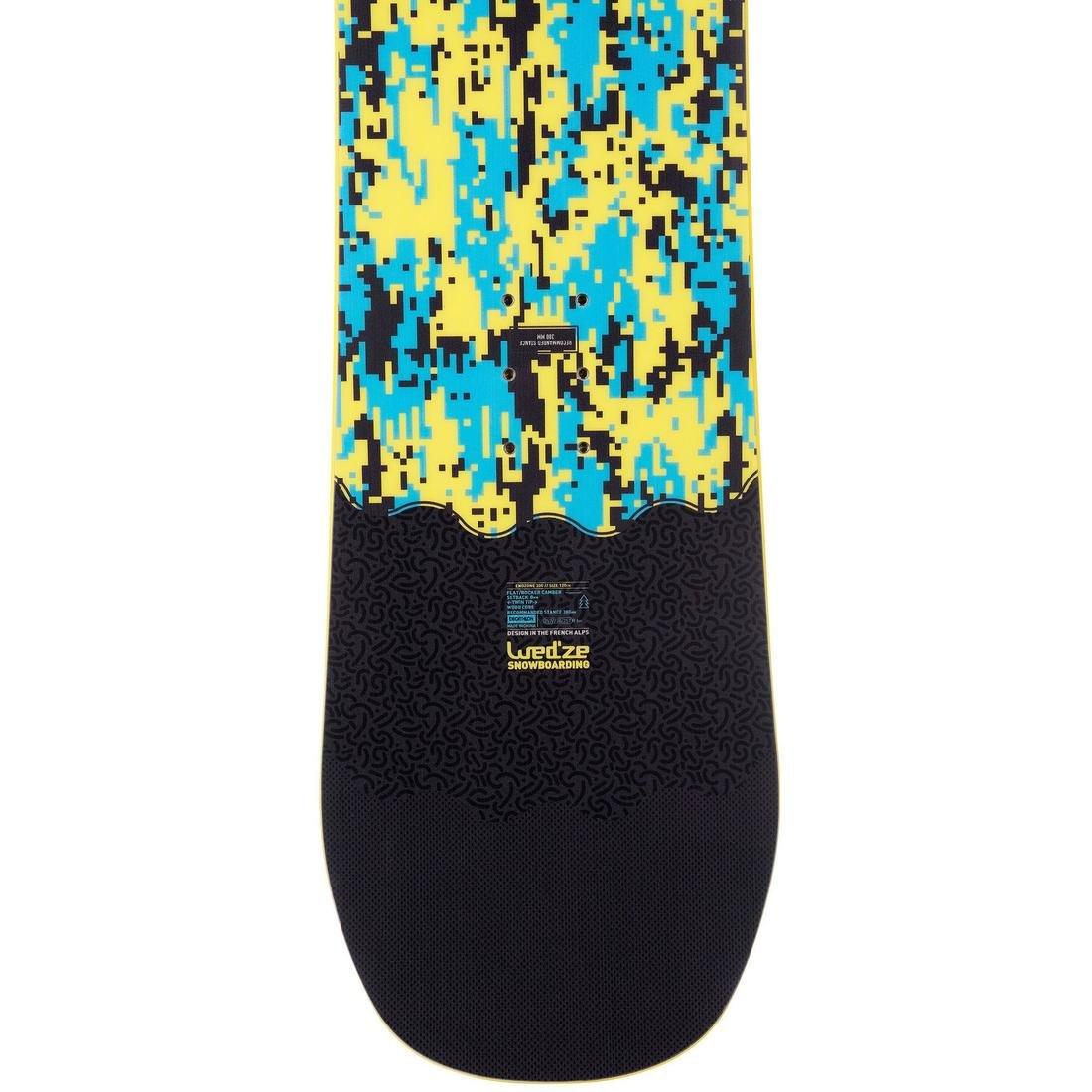 BLACK Children's freestyle all mountain snowboard, Endzone 120 cm, No Color, large image number 5