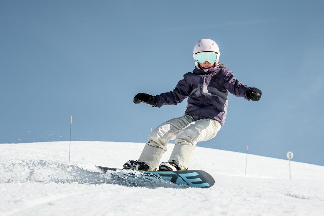 BLACK Children's freestyle all mountain snowboard, Endzone 120 cm, No Color, large image number 9