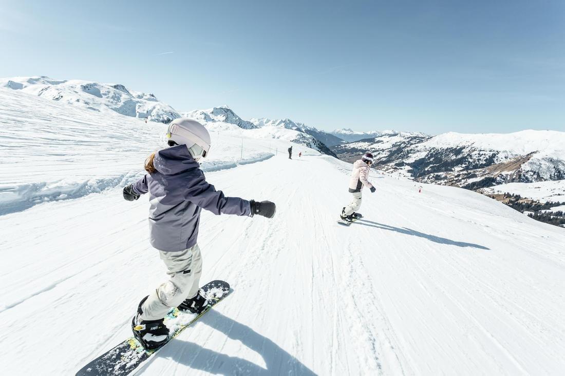 BLACK Children's freestyle all mountain snowboard, Endzone 120 cm, No Color, large image number 11