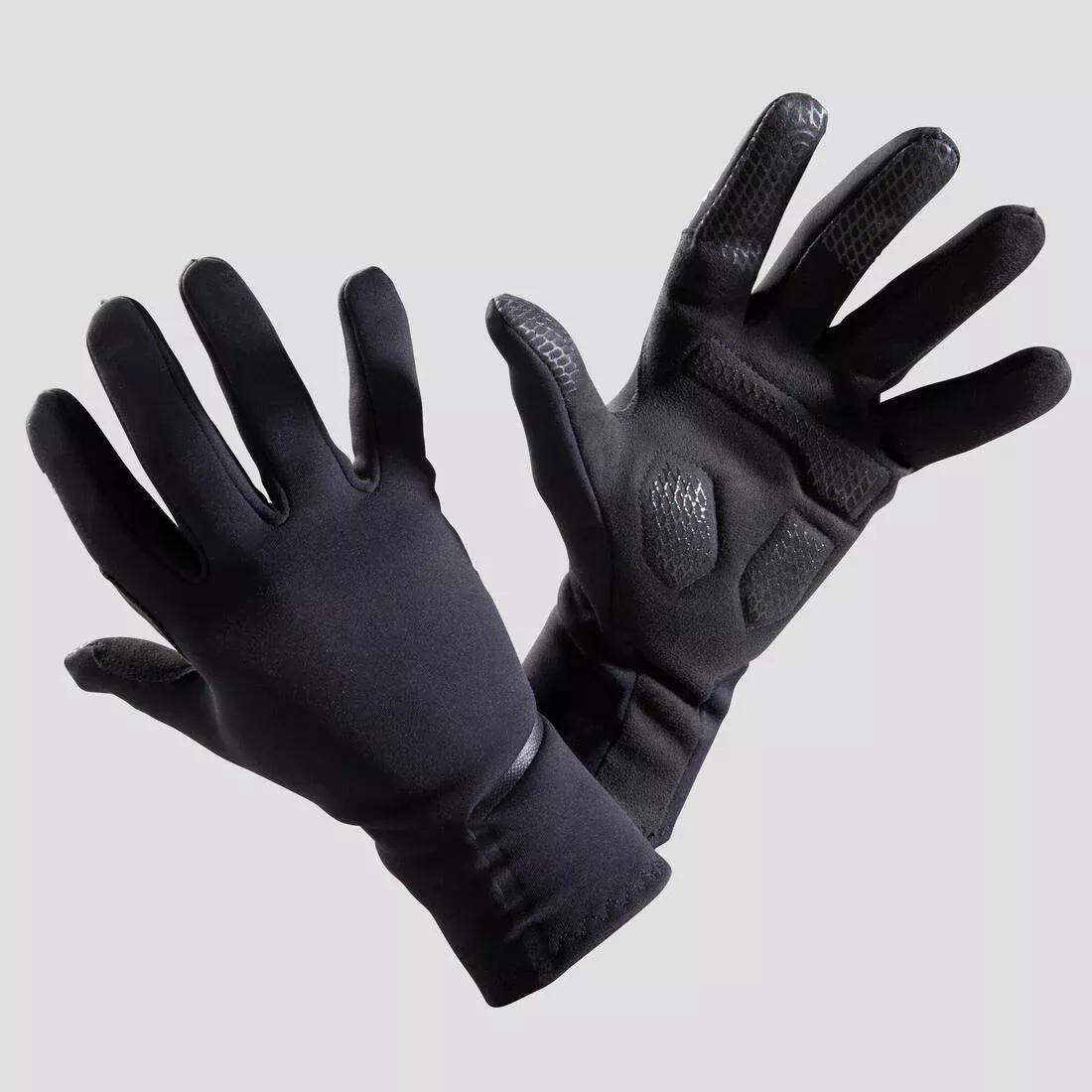 TRIBAN - Cycling Gloves - 500, Black