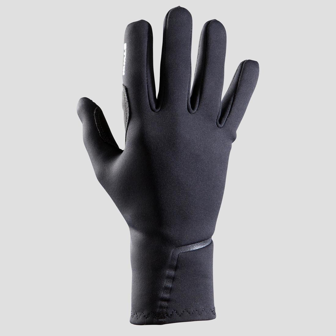 TRIBAN - Cycling Gloves - 500, Black