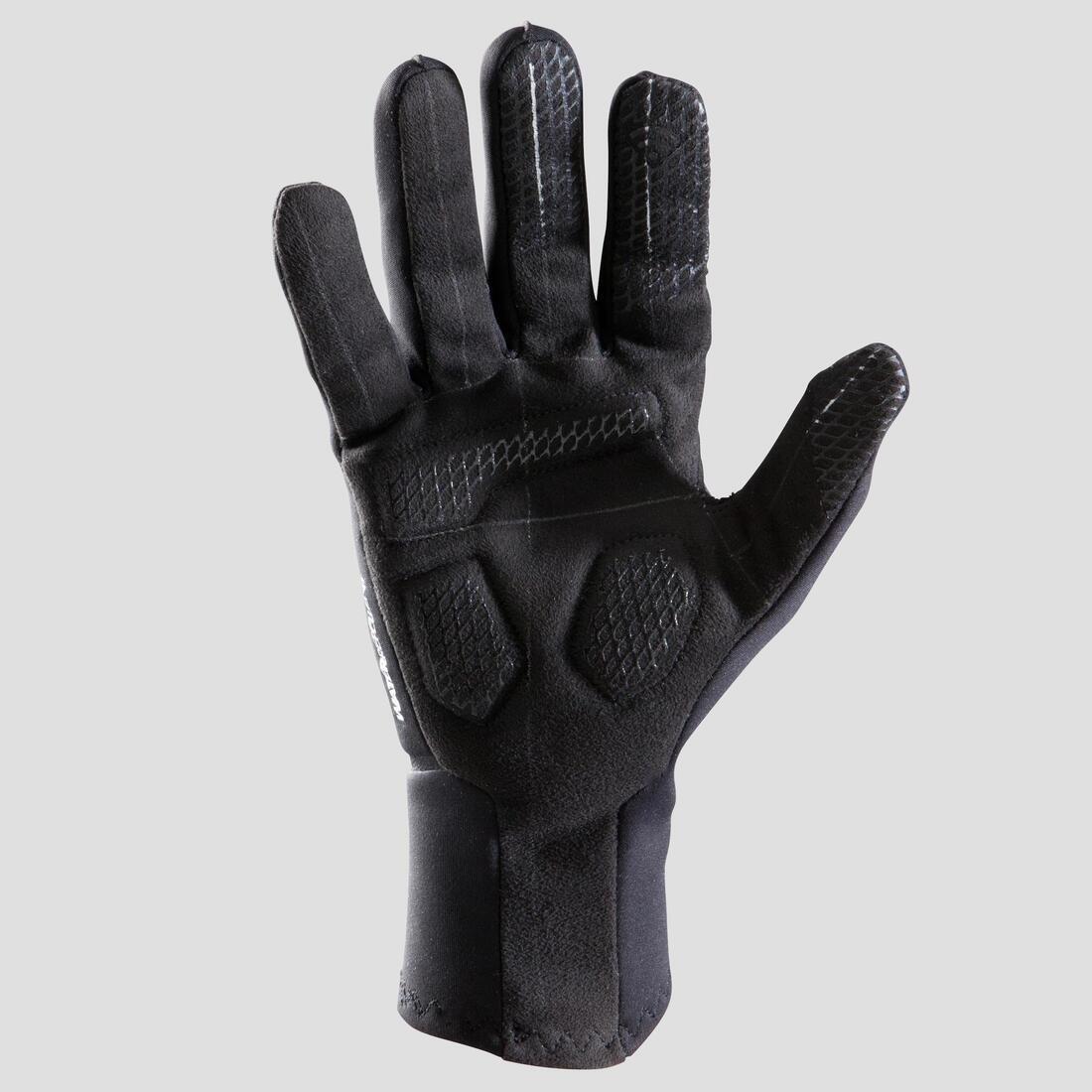 TRIBAN - Cycling Gloves - 500, Black