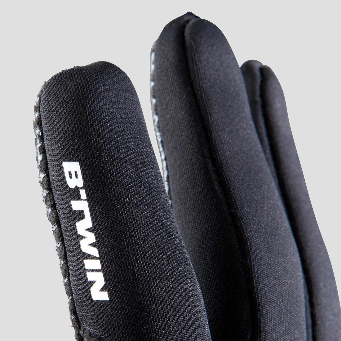 Cycling Gloves - 500, Black, No Color, large image number 6