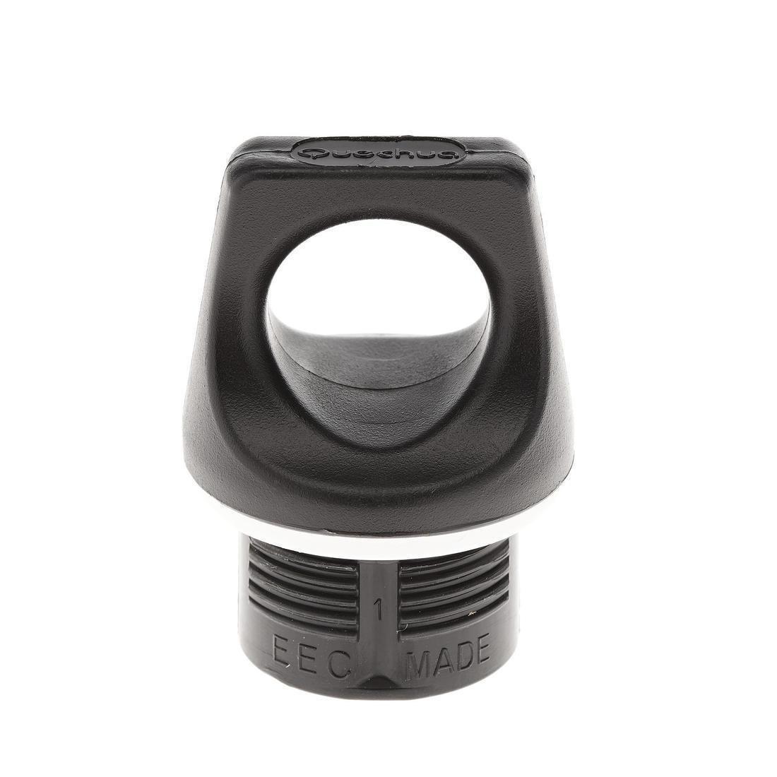 Aluminium Screw-Top Water Bottle, Grey, No Color, large image number 2