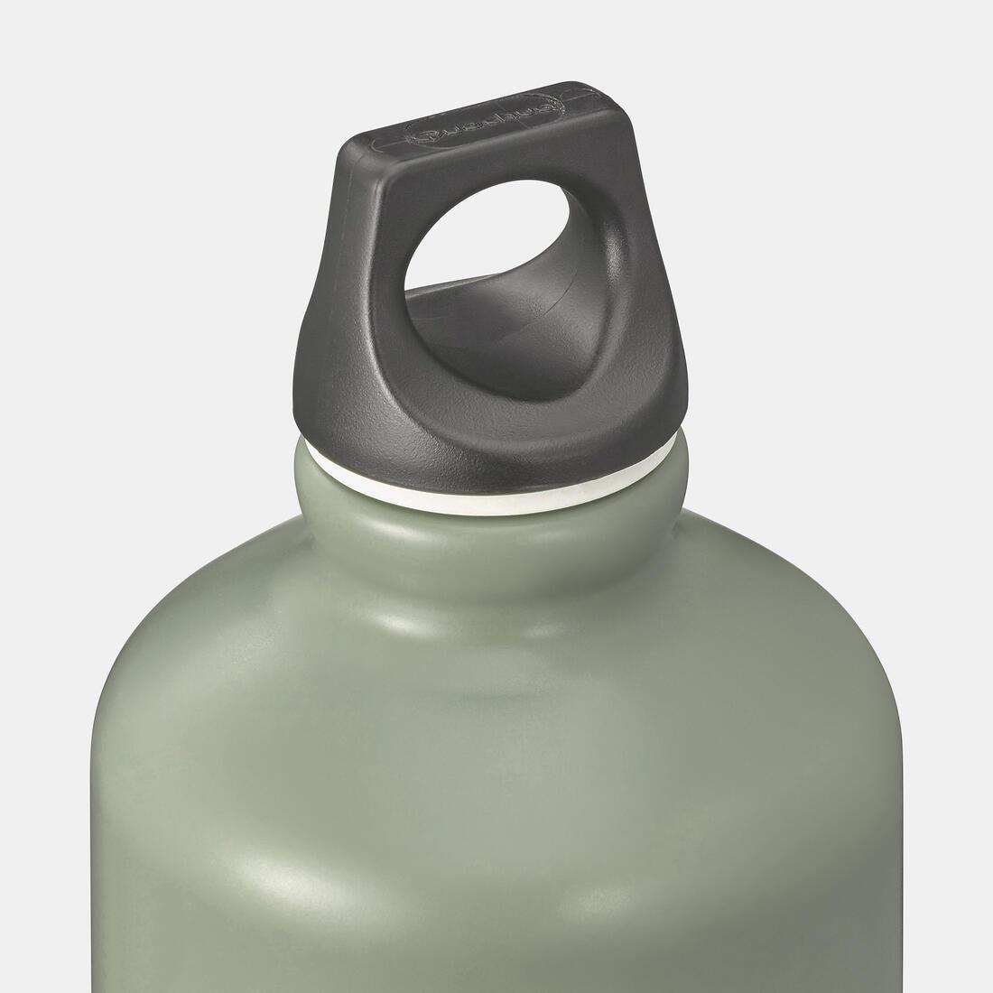 QUECHUA - Aluminium Screw-Top Water Bottle, Grey