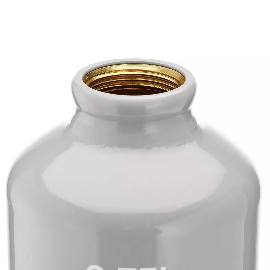 Aluminium Screw-Top Water Bottle, Grey, No Color, large image number 13