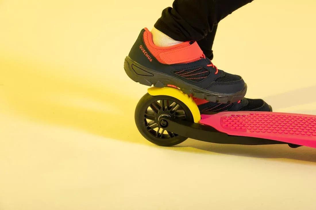 Kids Inline Skating Skateboard Scooter Helmet B100, Pink, No Color, medium