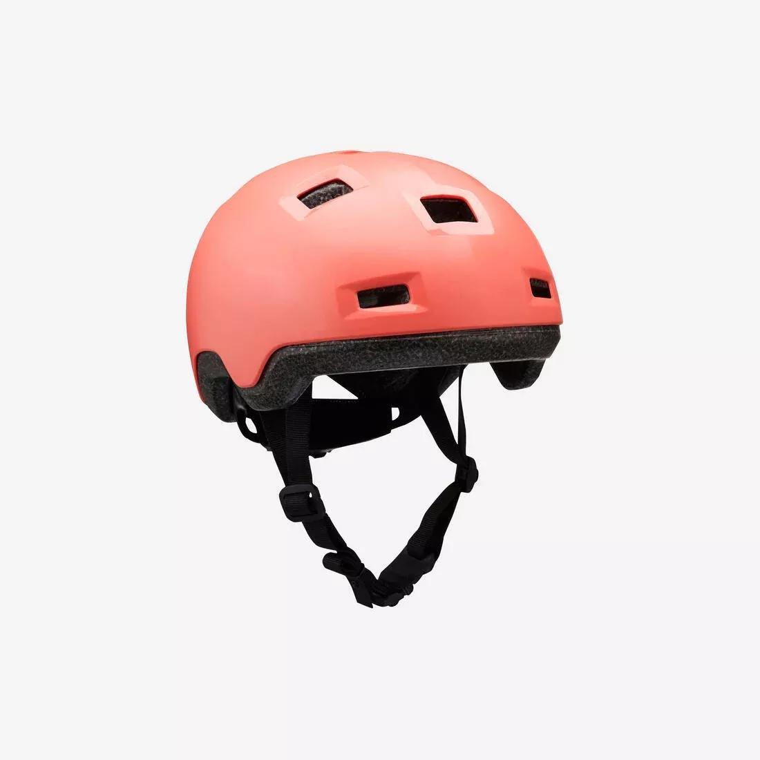 Kids Inline Skating Skateboard Scooter Helmet B100, Pink, , large image number 7