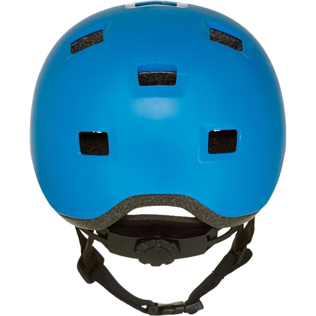 OXELO - Kids Inline Skating Skateboard Scooter Helmet B100, Blue