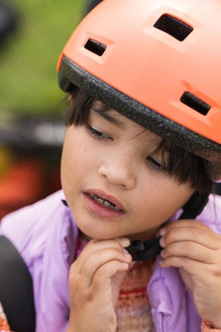 Kids Unisex Inline Skating Skateboard Scooter Helmet - B100, Blue, No Color, medium