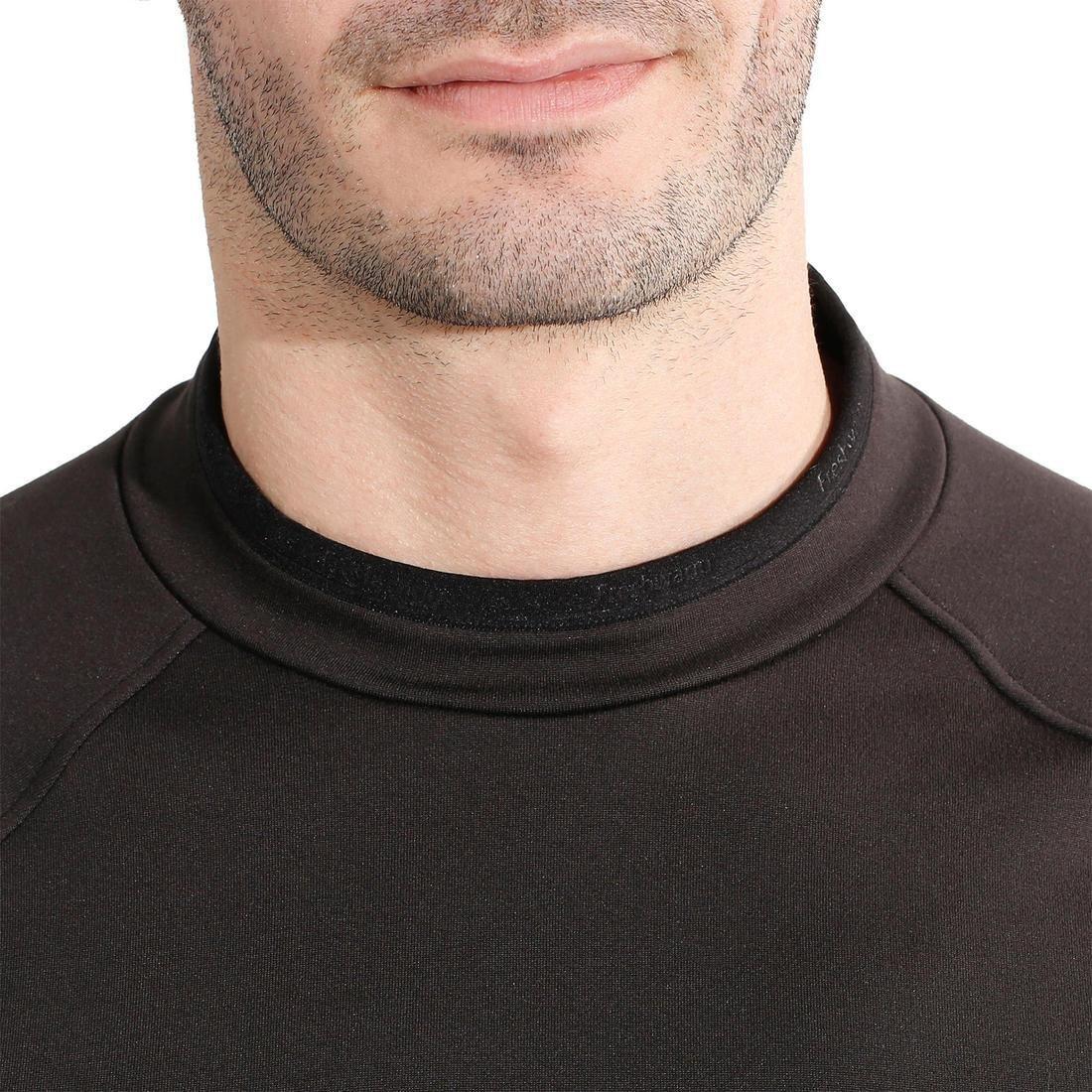 Mens Base Layer Ski Top, Blue, No Color, large image number 6