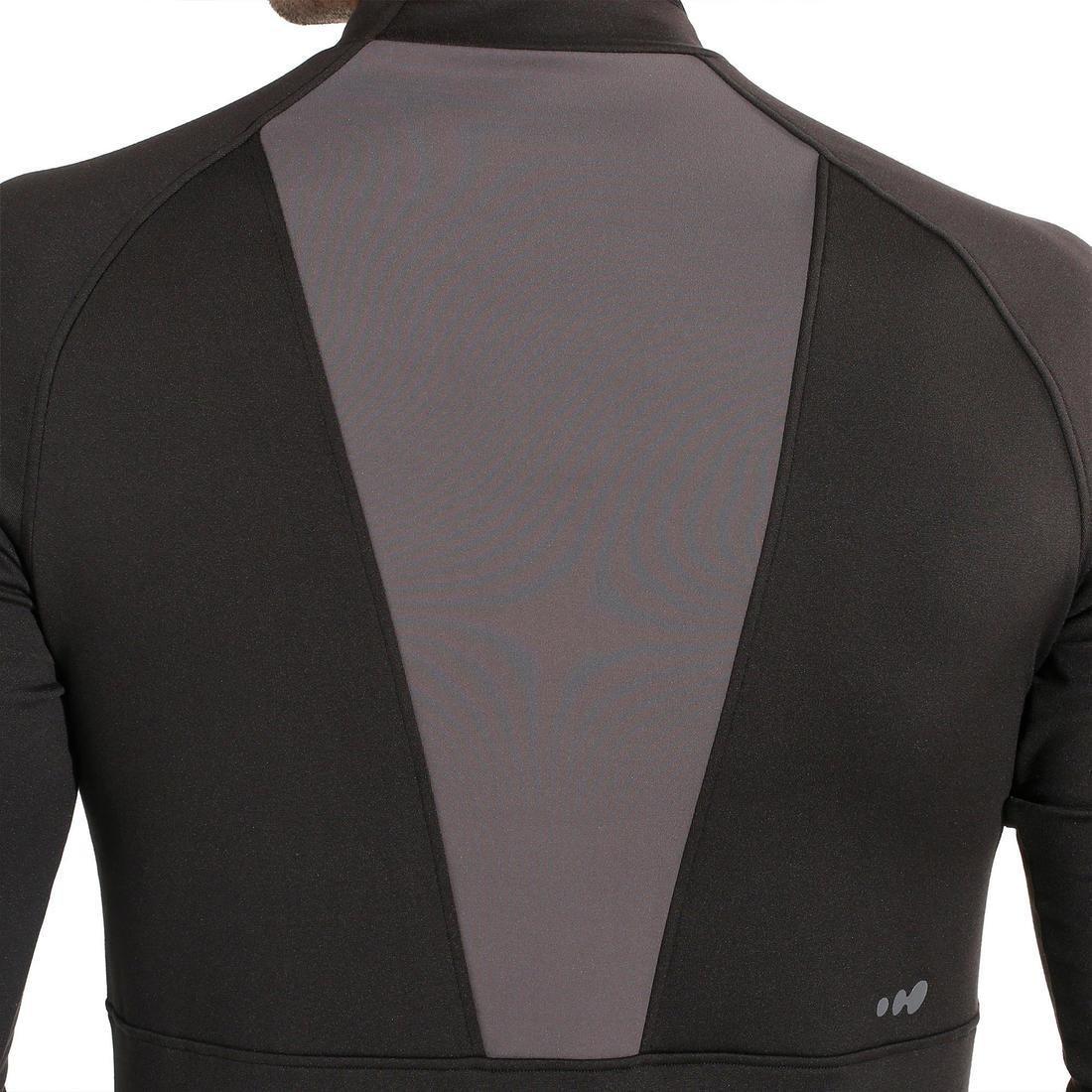 Mens Base Layer Ski Top, Blue, No Color, large image number 7