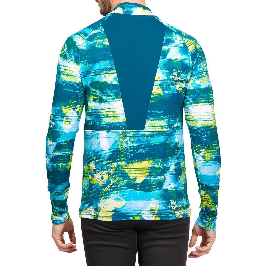 Mens Base Layer Ski Top, Blue, No Color, large image number 11