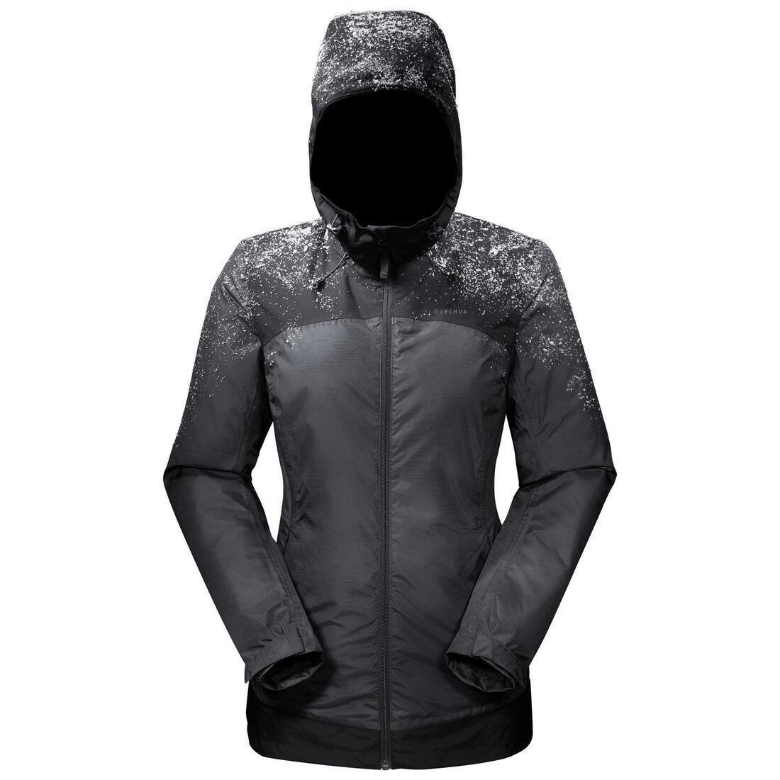 Women Waterproof Jacket, Black, , large image number 1