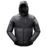 QUECHUA - Mens Waterproof Winter Hiking Jacket Sh100 X-Warm 10C, Grey
