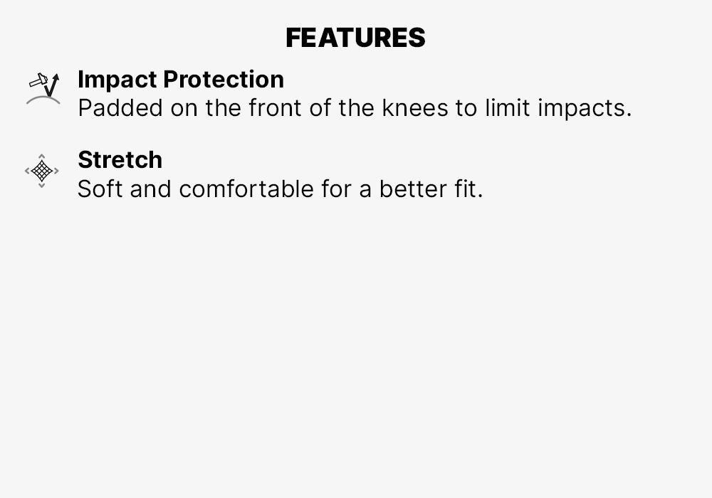 Womens Modern And Urban Dance Knee Pads, Black, , large image number 10