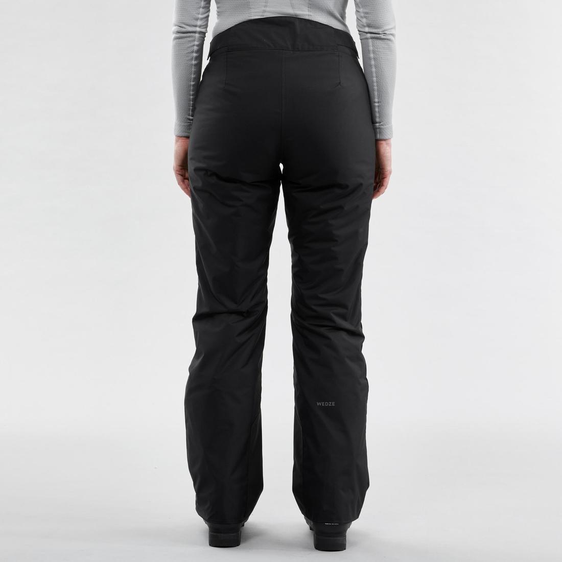 Women's Ski Trousers - White, black, , large image number 4