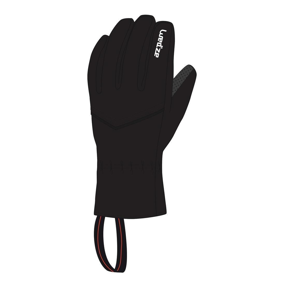 Adult Ski Gloves, Black, , large image number 7