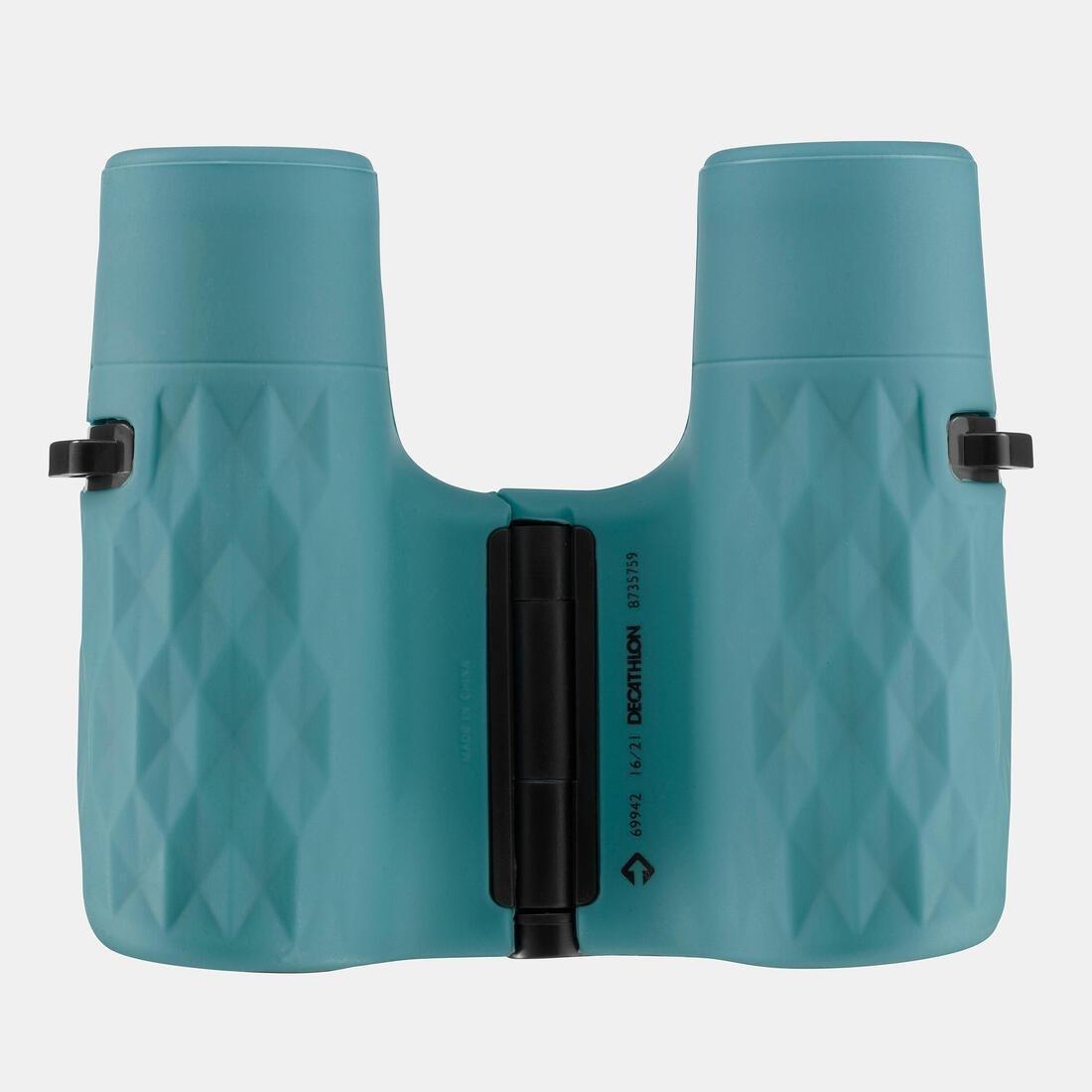 Kids Outdoor Binoculars X6 Magnification, Blue, No Color, large image number 3