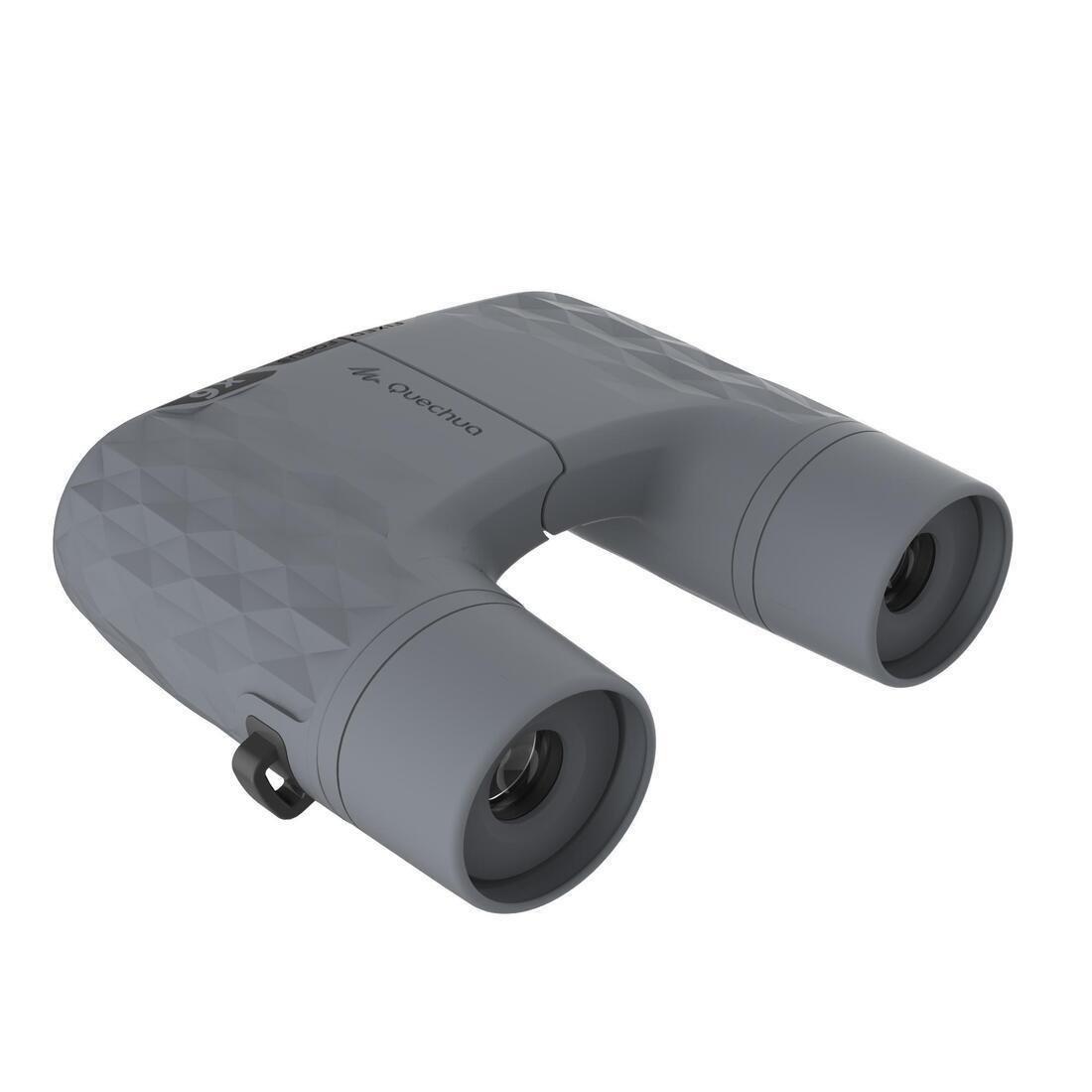 QUECHUA - Kids Outdoor Binoculars X6 Magnification, Blue
