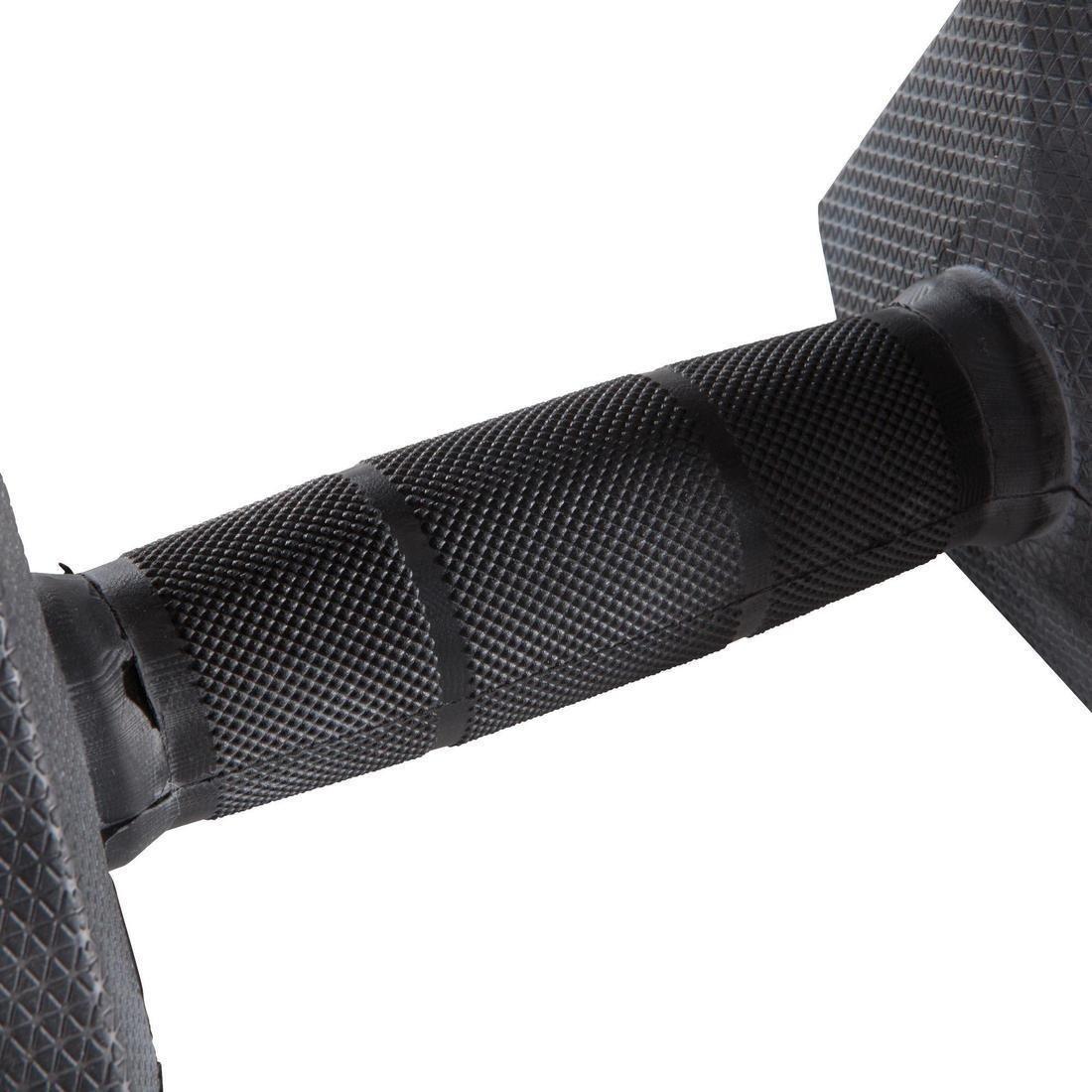 Gym Hex Dumbbell 2.5, Black, No Color, large image number 4
