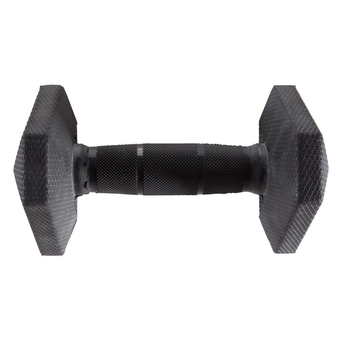 CORENGTH - Gym Hex Dumbbell 2.5, Black