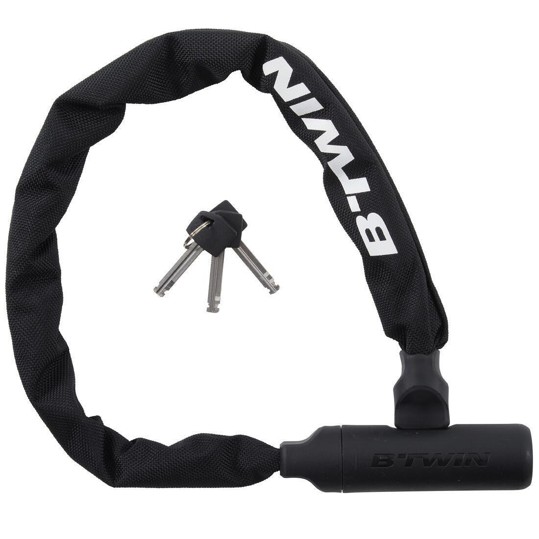 Bike Chain Lock 500, Black, No Color, large image number 1