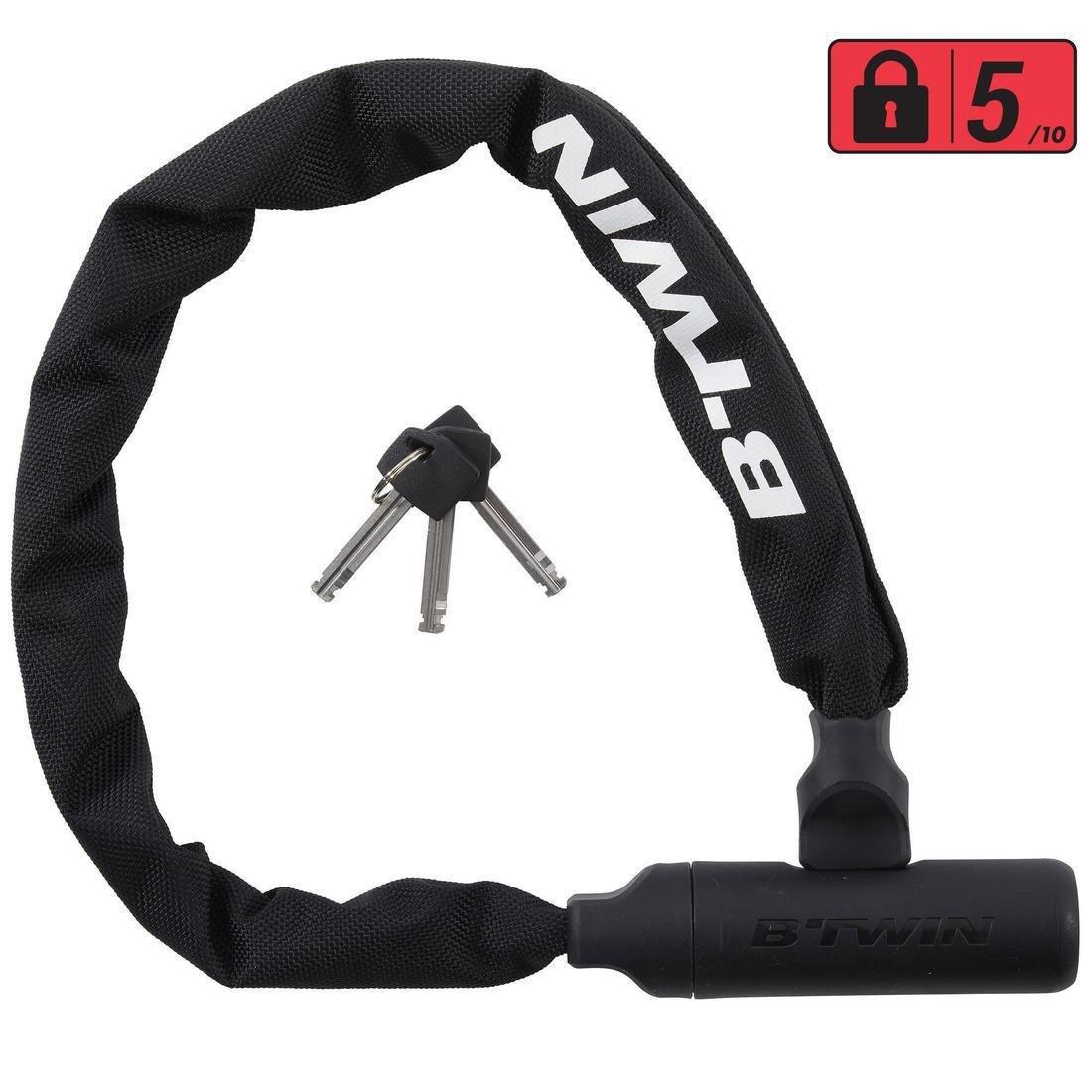 Bike Chain Lock 500, Black, No Color, large image number 2