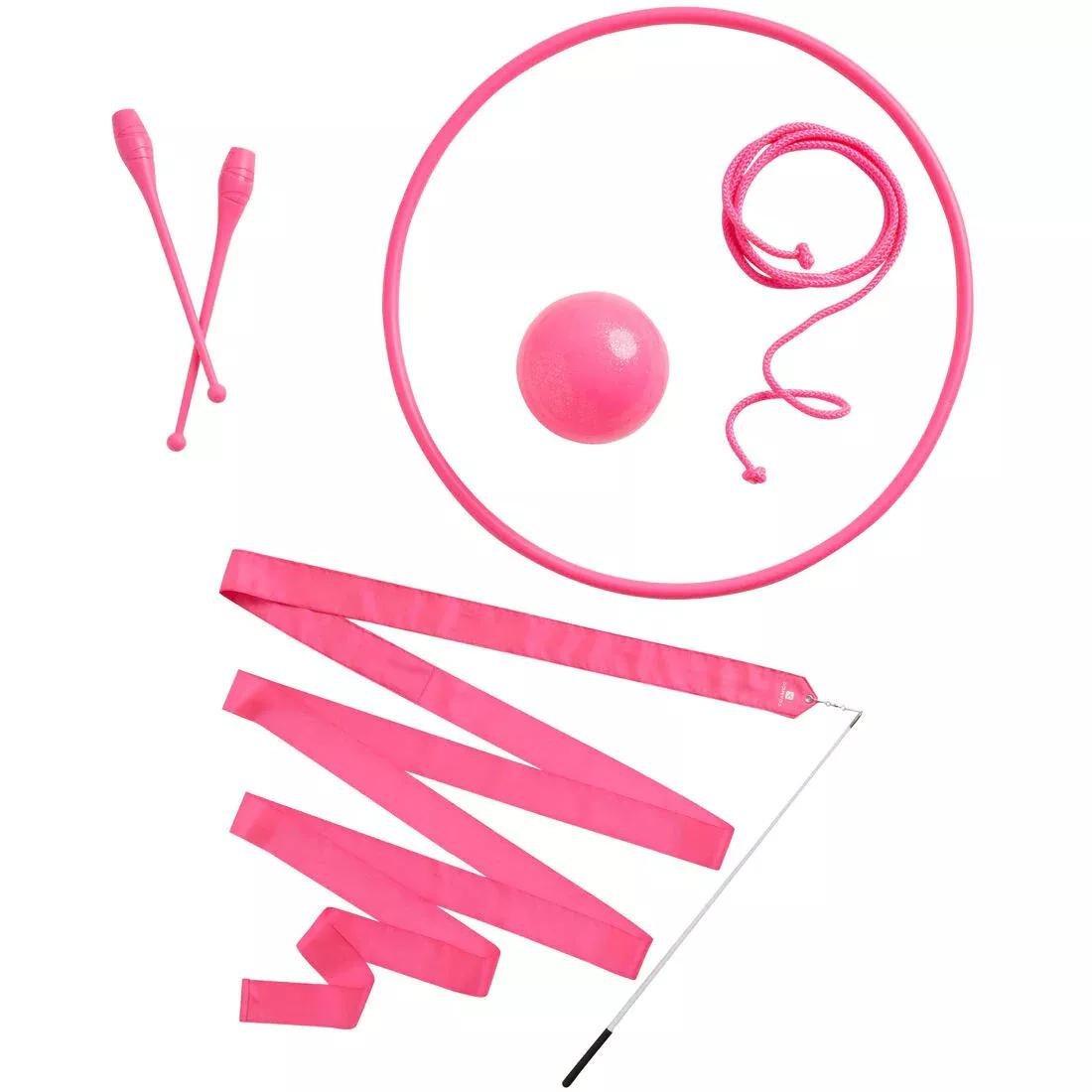 Rhythmic Gymnastics (Rg) Ribbon, Pink, No Color, large image number 14