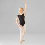 STAREVER - Girls Short-Sleeved Ballet Leotard, Pink