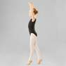 STAREVER - Girls Short-Sleeved Ballet Leotard, Black