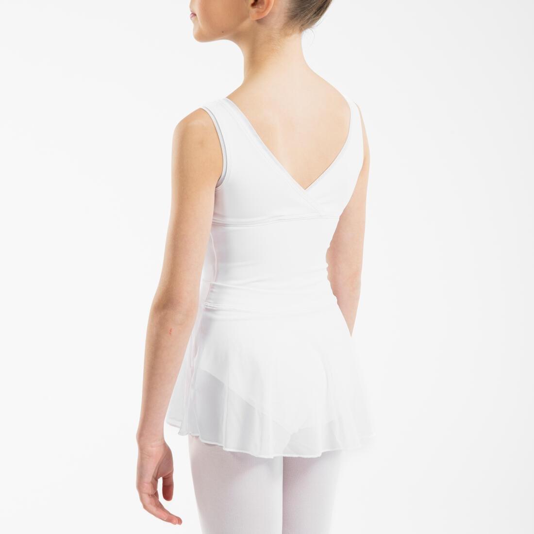 Girls Voile Ballet Skirt, Pink, , large image number 6