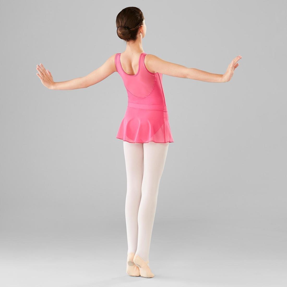 Girls Voile Ballet Skirt, Pink, , large image number 13