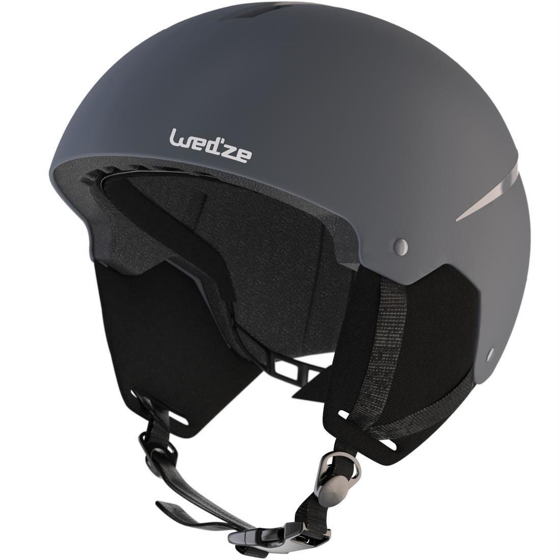 Adult D-Ski Helmet, Grey, , large image number 1