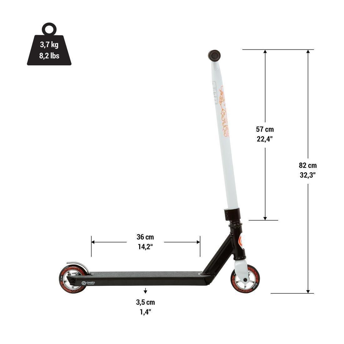 Freestyle Scooter Mf1.8, Turquoise, No Color, large image number 4