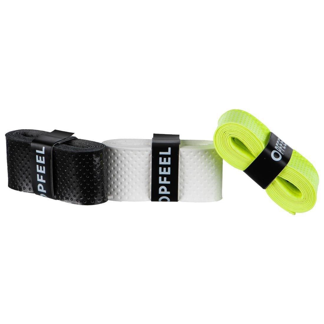 Tacky Squash Overgrip, White/Black/Yellow, , large image number 5