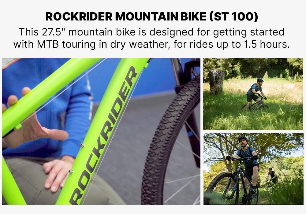 Mountain Bike St 100, Grey, No Color, medium